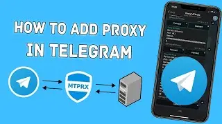 How to add proxy in telegram? (iphone or android)