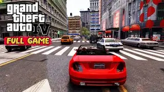 Grand Theft Auto 4 REMASTERED Mods Gameplay Walkthrough FULL GAME [1080p HD] - No Commentary