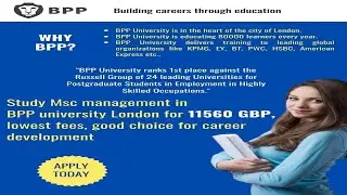 BPP University London - Kajal Aggarwal Spot Admissions