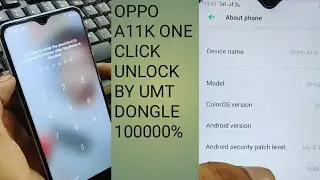 OPPO A11K ONE CLICK UNLOCK BY UMT 10000000%