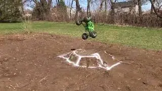 Axial SMT10 Grave Digger Track Testing!