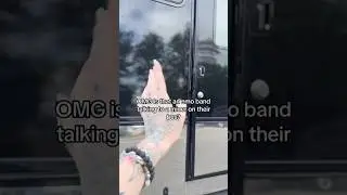 EMO BAND GETS CAUGHT WITH A MINER ON THEIR BUS!!🫢🫢#emo #goth #gothic #alternative #rock #rockmusic
