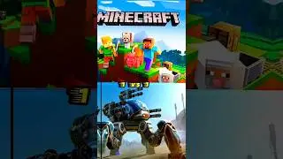 Minecraft Vs War Robots Multiplayer Battles #shorts #shortvideo #minecraft