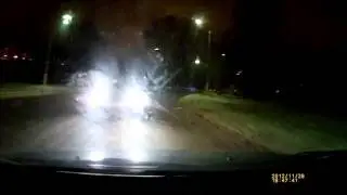 Пьяница прилетел ДТП