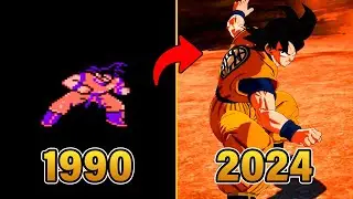 Evolution of Dragon Ball Z Games 1990-2024
