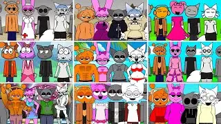 INCREDIBOX - SPRUNKI BUT LOVE COUPLES IN ALL HUMAN EDITION