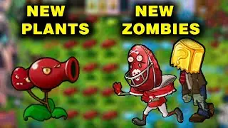 OP Plants vs OP Zombies 💀 2024 Hybrid Mod. Crazy!