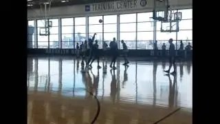 林书豪队内训练和LeVert 1对1