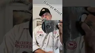 How to tie a Barrel knot for an effective stopper knot. 3 methods.#outdooracademyaustralia #fyp