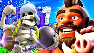 ГИГ Скелет + ХОГ! Гениальная тактика Легенды Рояля! / Clash Royale