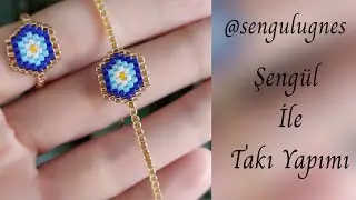 Miyuki Boncuktan 🧿 Nazar Boncuğu Bileklik Yapımı 