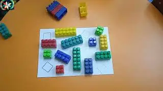 Развивающие игры с конструктором лего для детей дошкольного возраста. Educational games with lego.