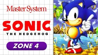 Labyrinth - Zone 4 - Sonic The Hedgehog 1 (Part 5/8) - Master System - 1080 60ps