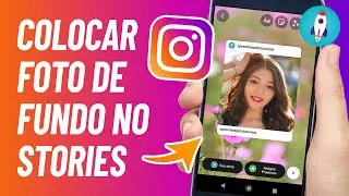 Como Colocar FOTO DE FUNDO ao Compartilhar POST DO FEED NOS STORIES - Android/iPhone