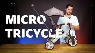 Micro Tricycle - The Ultimate Growth Companion for Your Child | Safety, Comfort, and Versatility
