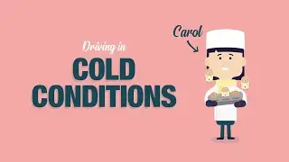 Character animation explainer video for Driving in Cold Conditions