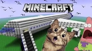 Como crear un avion en (minecraft) : )