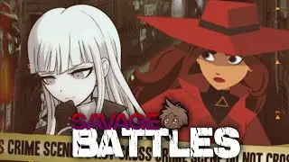 Carmen Sandiego vs kyoko kirigiri Savage Battle #1