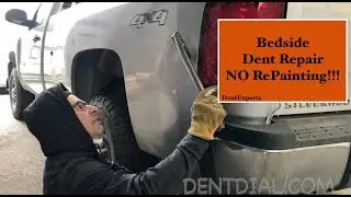Truck Bedside Dent Repair 