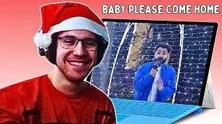 Reacting To Gabriel Henrique - Christmas(Baby Please Come Home)Mariah Carey Cover!!!