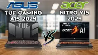 TUF Gaming A15 2024 vs. Nitro V15 AMD ANV15-41 | A Detailed Comparison | AMD AI Gaming Laptops