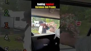 Ranking Funniest Harmless Dad Pranks #funny