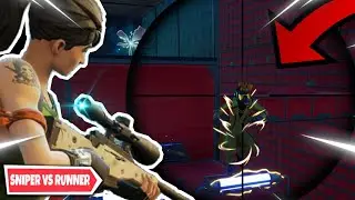 SNIPER VS RUNNER PARCOURS HARD !