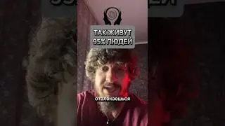 ТАК ЖИВУТ 95% ЛЮДЕЙ #жизнь #люди #shorts #романчепиков