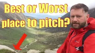 CAMPING ON A CLIFF EDGE