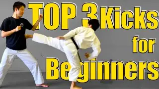 Top 3 Karate Kicks for Beginners! Tutorial and Techniques!