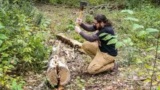 Can I Split a Log With Hand Tools?