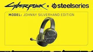 SteelSeries Arctis 1 Wireless: Cyberpunk 2077 Johnny Silverhand Edition