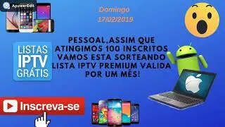LISTA IPTV GRÁTIS ATUALIZADA JANEIRO 2019=CANAL MUNDO DIGITAL!!