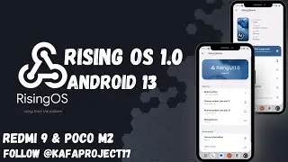 Review Custom ROM Rising OS 1.0 Android 13 For Redmi 9 & Poco M2 | Lava