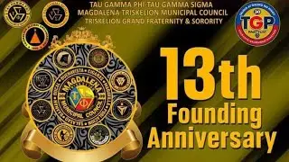 Magdalena Triskelion Municipal Council (MTMC) 13th founding anniversary (MOTORCADE)