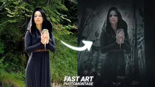 Dark Photomontage Fast Art | photoshop