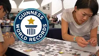 JIGSAW WORLD CHAMPIONSHIP! | Guinness World Records