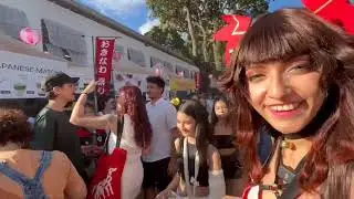 20° Okinawa Festival em São Paulo 2024 - Sparkle comendo tudo no festival