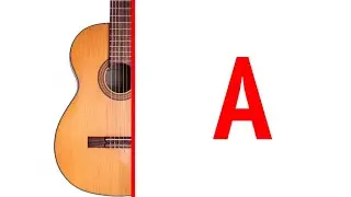 Как играть аккорд A на гитаре? Ля мажор - А