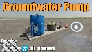 Groundwater Pump   / FS22 mod for all platforms