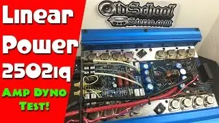 1995 Linear Power 2502iq Amp Dyno Test AD-1