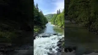 Probiy Waterfall, Yaremche