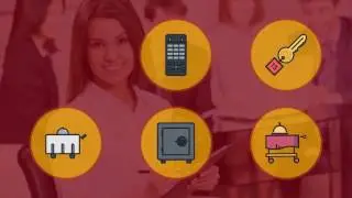 Hotel Service Travel Booking   Flat Animated Icons and Elements After Effects Template