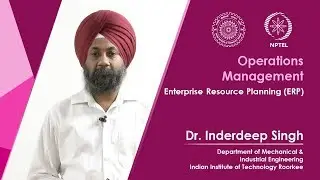 Lecture 60 Enterprise Resource Planning (ERP)