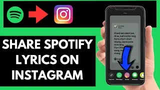 How To Share Spotify Lyrics On Instagram