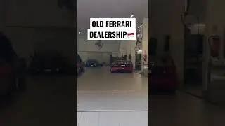 OLD FERRARI F40 DEALERSHIP #ferrari #dealership #concessionnaire #f40  #monaco #f50 #f430