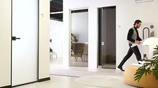ECLISSE stiklo aliuminio durys