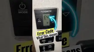 E4 Error Code Dometic Thermostat