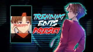 TRENDING EDITS PRESET 🔥 | DIRECT LINK OF ALIGHT MOTION + QR CODE | KAIZEN EDITS #anime