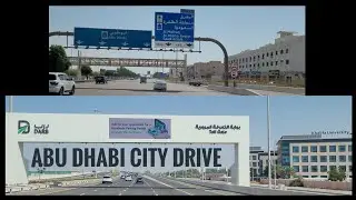 ABU DHABI CITY DRIVE 🇦🇪  MAY 2024( ‎@irfanasghar9999  )